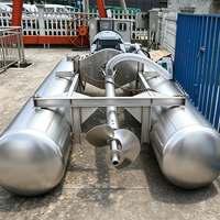 Aérateur submersible en acier inoxydable à aspiration automatique pour le traitement des eaux usées industrielles