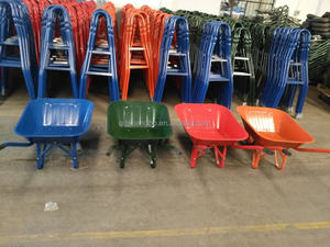 รถเข็นล้อแบบฝรั่งเศสสำหรับใช้ในตลาดแอฟริกาเครื่องมือก่อสร้างสำหรับงานหนัก WB6400รถสาลี่แบบ ingco สำหรับอุตสาหกรรม - Product Image 2