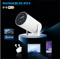 Projecteur portable HY300 Pro Android 11 Wifi extérieur 4K, mini projecteur économique, projecteur TV 4K, projecteur vidéo home cinéma 4K