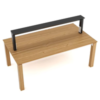 Table de lecture en bois sur mesure OEM, prix d'usine en gros, fournisseur de bureaux d'étude en bois complets pour bibliothèques