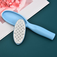 Kit de pédicure multifonctionnel en acier inoxydable amovible 4-en-1 de haute qualité Double dissolvant de callosités brosse de fichier de peau morte pour le pied