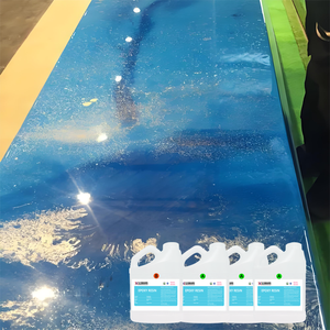 Alta clase interior 3:1 revestimiento de vertido profundo AB pegamento resina epoxi piso <span class=keywords><strong>autonivelante</strong></span> y resistente al amarilleo orden mínima 20kg - Product Image 2