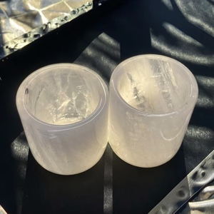 Intagliato a mano 6cm di quarzo rosa naturale gemma acqua tazza UV cristallo stampato ornamento artigianale per la decorazione della casa - Product Image 4