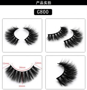 Nouveau produit et cils imperméables, 5 paires de faux cils bon marché pour le maquillage - Product Image 6