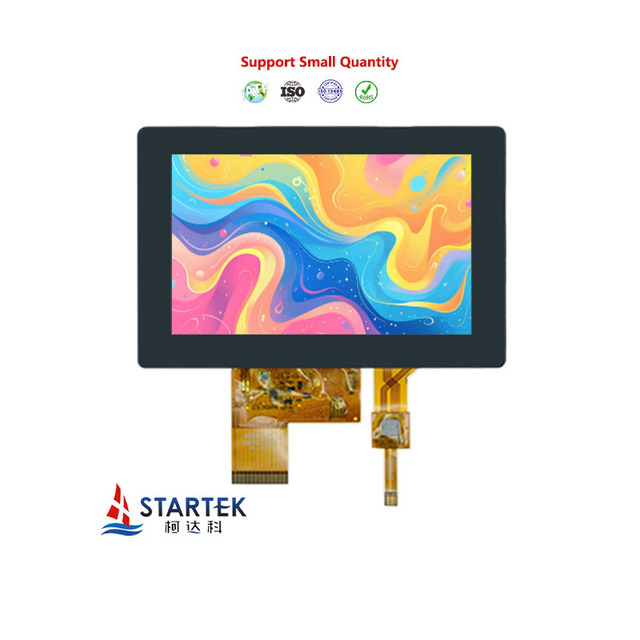 5.0 Inch 800x480 RGB Interface LCD Display Module with Capacitive Touch Panel 650 Nits