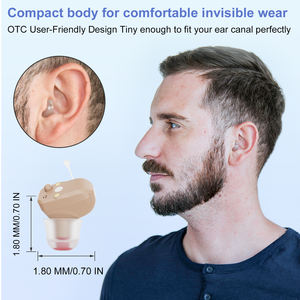 Audífonos Digitales Recargables Mini <span class=keywords><strong>CIC</strong></span>, Nueva Tendencia 2026 en EE. UU., Auriculares Baratos en Oferta, Audífonos Intrauditivos - Product Image 3