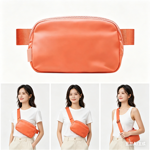 Customize logo Polyester Belt Bag Stylish Adjustable Waist Strap Fanny Pack for Daily Running Hiking - Product Image 2