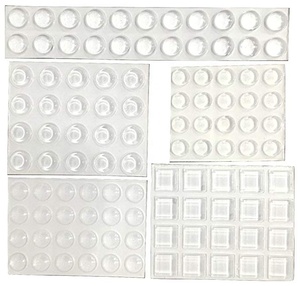Cuscinetti in Gomma Autoadesivi, Tamponi in Silicone Adesivi, Protezioni per Mobili e Armadi, Piedini Rotondi in Schiuma - Product Image 4