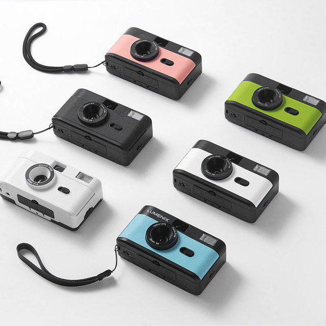 Wholesale Retro Color Reusable Vintage Kodak 35mm Film With Flash Camera for Valentine Christmas