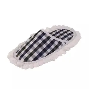 Cheap Lightweight Customized Size Women Indoor Home Floor Cleaning Mop Slippers Shoes