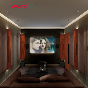 Panneau d'absorption et de diffusion acoustique en bois Soundbox <span class=keywords><strong>Classic</strong></span> ARC pour solution acoustique de cinéma maison de luxe - Product Image 4