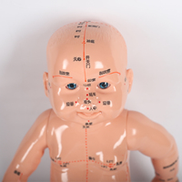 Modèle d'entraînement au massage pédiatrique, simulation anatomique, points d'acupuncture complets et applications multifonctionnelles