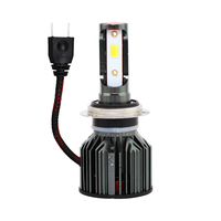 Phare LED de voiture Z8 tricolore en une seule ampoule, DC9-36V 50W 5800LM, puces CSP 6000K/4300K/3000K, feu antibrouillard toutes saisons, pilote intégré