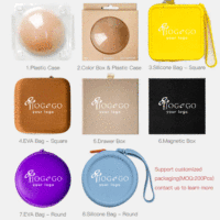 Nouvelles Tendances Cache-tétons Adhésifs Réutilisables en Silicone Effet Naturel pour Décoration Sexy et Accessoires Intimes