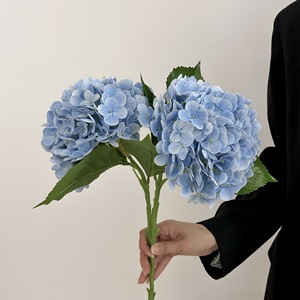 Nouvelle <span class=keywords><strong>Fleur</strong></span> Artificielle d'Hydrangea Vert 2026, Faux Hortensia de Haute Qualité au Toucher Réel pour Décoration de Mariage, Hôtel, Événement, <span class=keywords><strong>Fleur</strong></span> Décorative - Product Image 3
