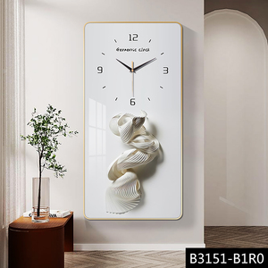 Tùy Chỉnh Retro Châu Âu Sang Trọng Trang Trí Đồng Hồ Treo Tường Im Lặng Cho Phòng Khách Và Hành Lang - Product Image 4
