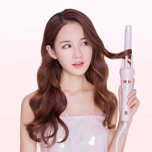 เครื่องม้วนผมอัตโนมัติ <span class=keywords><strong>Vivid</strong></span> & Vogue Upgraded Lady Curling Stick 50W สีชมพู ชุดม้วนผม - Product Image 1