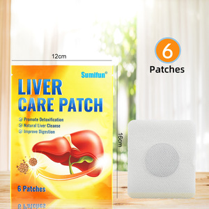 Patchs de Soin Hépatique Naturels – Détoxifiant Hépatique Corporel – Autocollants Favorisant la Digestion – Plâtre Médical Herbal Massant à la Vitamine E - Product Image 1
