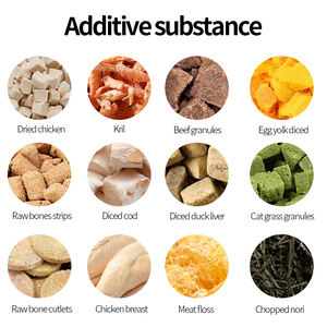 Oem odm odm מזון יבש מותאם אישית מזון תזונה טבעית מאוזנת תבואה חינם בריא לחתולים וגורים קטנים 10 ק "ג שקית טרי - Product Image 4