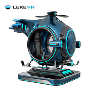 Cockpit de Simulateur de Vol 9D LEKE Avion pour Parc d'Attractions - Product Image 4