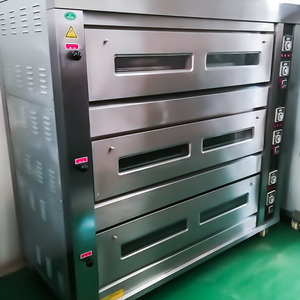 HELAXEN New Commercial Gas 3-Deck Digital Control Steam Heat Source Stainless Steel Energy-Saving Durable Cake <strong>Baking</strong> <strong>Easy</strong> - Product Image 3