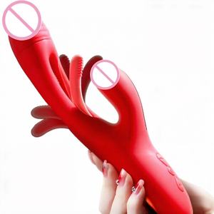 Masturbador Femenino 3 en 1 con Vibración, Estimulación, Lamido y Succión, Juguetes Sexuales para Adultos al por Mayor - Product Image 4
