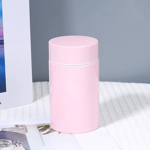 Vaso Térmico Portátil de Acero Inoxidable de 260 ml, Mini Vaso Moderno y Minimalista con Impresión de Logotipo Disponible, para Oficina, Estudiantes, Agua - Product Image 2