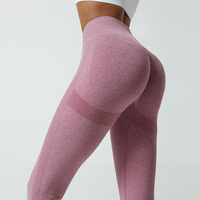Taille haute pêche hanche levage pantalons de Yoga Scrunch bout à bout Leggings élastique serré séchage rapide vêtements de sport entraînement Fitness