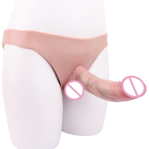 ของเล่นทางเพศแบบสมจริง สายรัดอวัยวะเพศชายแบบกลวงสำหรับผู้ชาย ปลอกขยายขนาดอวัยวะเพศชาย ของเล่นดิลโด้แบบมีรู - Product Image 4