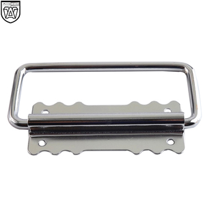 Poignée pliante en fer chromé Anwang 020 sans colle pour boîte d'aviation - Product Image 2