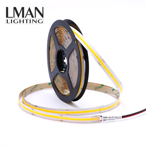 Lampu <span class=keywords><strong>Strip</strong></span> Putih Hangat kecerahan tinggi 24v, lampu <span class=keywords><strong>Strip</strong></span> Cob <span class=keywords><strong>Led</strong></span> fleksibel 420p untuk ruang tamu - Product Image 2