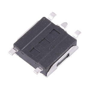 6*6*2.5-3.7mm 5pin SMD đầu đỏ tact <span class=keywords><strong>Micro</strong></span> <span class=keywords><strong>Switch</strong></span> 12V Điện áp tối đa vật liệu kim loại 1NO kết hợp chuyển đổi - Product Image 1