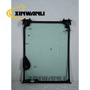 Ensemble de cadre de pare-brise avant de cabine d'excavatrice compatible avec les pièces de rechange de l'excavatrice Hitachi ZX200-5G - Product Image 2