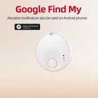 4 Pak pelacak GPS cerdas & penentu lokasi antihilang Android, kerja untuk koper orang tua, barang hewan peliharaan, Google plastik tag udara untuk koper
