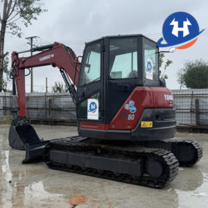 ใช้ yanmar Vio85 Vio80-6รถขุดตีนตะขาบขนาดเล็ก3เมตรอุปกรณ์ก่อสร้างมือสอง - Product Image 1