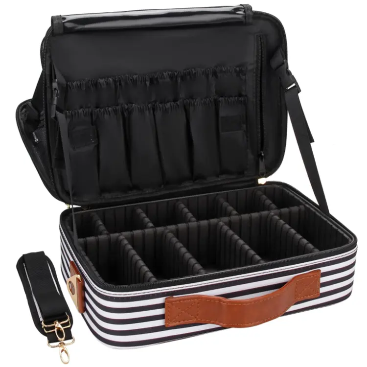 Travel Cosmetic Bag Small Jewelry Organizer Toiletry Skincare Storage Box Makeup Brush Bag