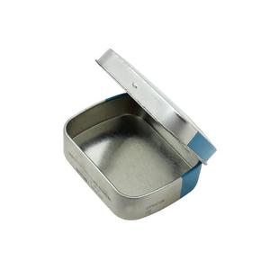 مخصص طباعة مصنع الصين حلوى صغيرة مفصلية تغليف صغير مخزون حبوب القصدير مربع - Product Image 3