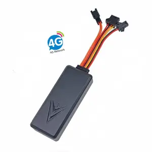 Factory price 4g gps tracker car motorcycle gsm alarm with SOS/microphone and engine off vehicle tracker gps 4g