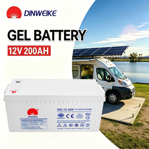 Baterías Solares de Gel de Plomo-Ácido de Ciclo Profundo de <span class=keywords><strong>12V</strong></span> 200Ah, Libre de Mantenimiento, de Alta Calidad, para Almacenamiento UPS - Product Image 1