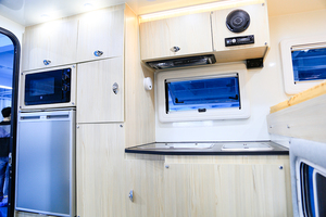 2025 Kinlife Hiện Đại Mini Off-Road Trượt Trên Xe Tải Cắm Trại Nhà Vệ Sinh Lớn Nhà Bếp Cho 4-Người Cắm Trại Ngoài Trời USA Au Tấm Năng Lượng Mặt Trời - Product Image 6