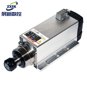 Chang GDZ120X103-6 dài tốc độ cao 6.0kw 300Hz 380V 220V Tần số trục chính động cơ hình vuông không khí trục chính máy công cụ trục chính - Product Image 4