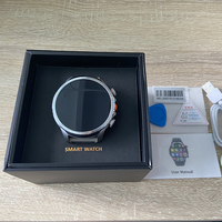 Jam Tangan Pintar Android 4G Slot Kartu SIM NFC WiFi GPS Navigasi RAM 3GB ROM 32GB 1100mAh Ponsel Bulat Smartwatch dengan Kamera