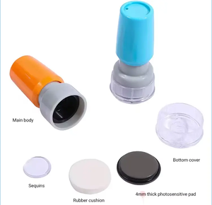 TH round Plastic Teacher <strong>Stamps</strong> Name Student <strong>Clothes</strong> Flash Decorative <strong>Stamp</strong> - Product Image 5