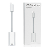 Für iPhone15 Adapter 8Pin Buchse zu USB C Stecker Kopfhörer Adapter Unterstützung Laden und Daten übertragung Typ C Anschluss
