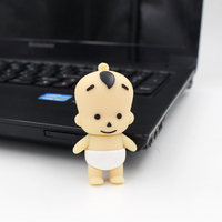 Clé USB en forme de bébé 2 Go 4 Go 8 Go 16 Go 32 Go Bâton de pouce Cartoon