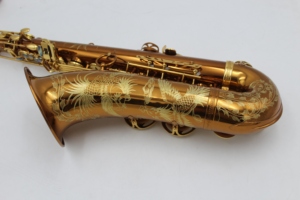 Eastern Music Pro Use No High F #   Saxophone ténor laqué or foncé - Product Image 6