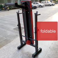Banc de musculation réglable en métal pour soulevé de terre, squat et rack de puissance, usage commercial, banc de musculation pliable sur mesure