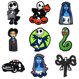 Horror Halloween <span class=keywords><strong>cadáver</strong></span> zapato decoración pulsera Zueco encantos PVC accesorios Halloween <span class=keywords><strong>novia</strong></span> boda fiesta Halloween zapato encantos - Product Image 4