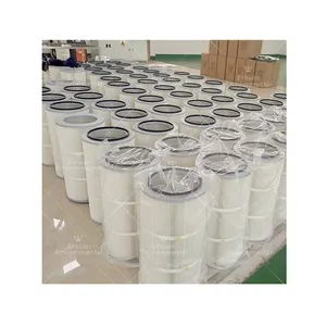 Industriale 0.3 Micron Hepa personalizzabile in poliestere industriale cartuccia polvere filtri aria forniture