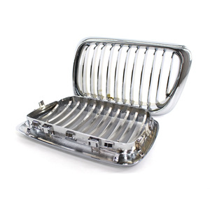 Grille chromée en plastique ABS pour pare-chocs avant BMW E36, remplacement pour Série 3 1997-1999, pièce de rétrofit et amélioration - Product Image 2